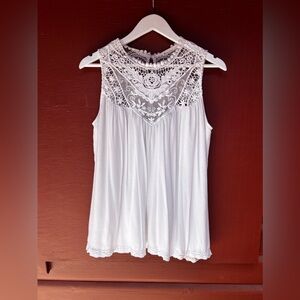 Lace Baby Doll Tank